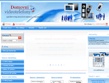 Tablet Screenshot of domovni-videotelefony.cz